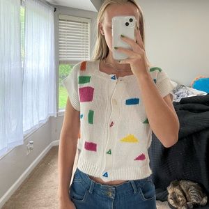 Vintage knit sweater